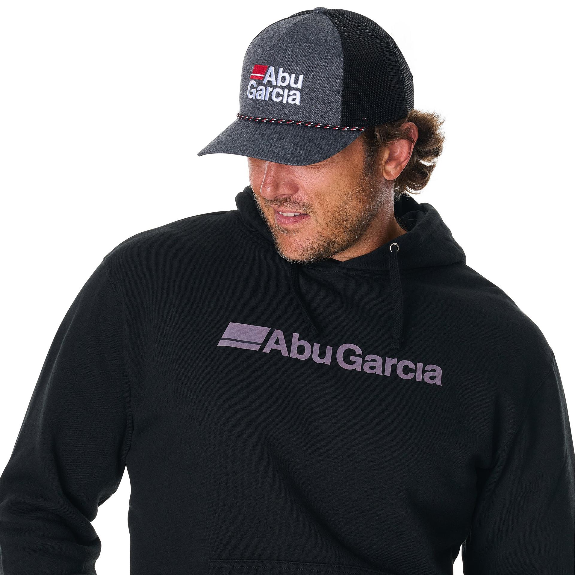 abu-garcia-stacked-logo-casquette-trucker-grise-chin-e-corde image 6
