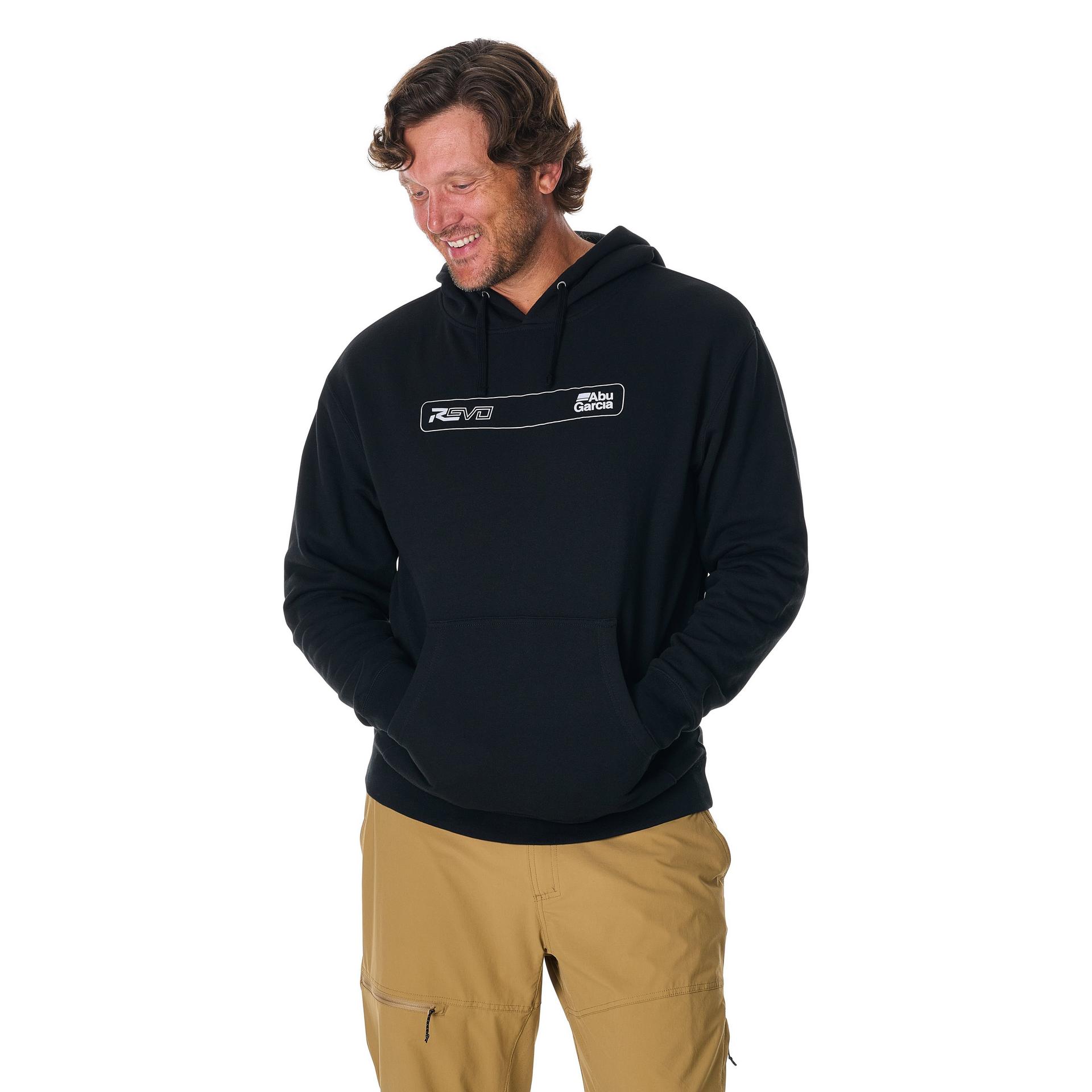 abu-garcia-revo-sweat-capuche-molleton-noir-taille-l image 5