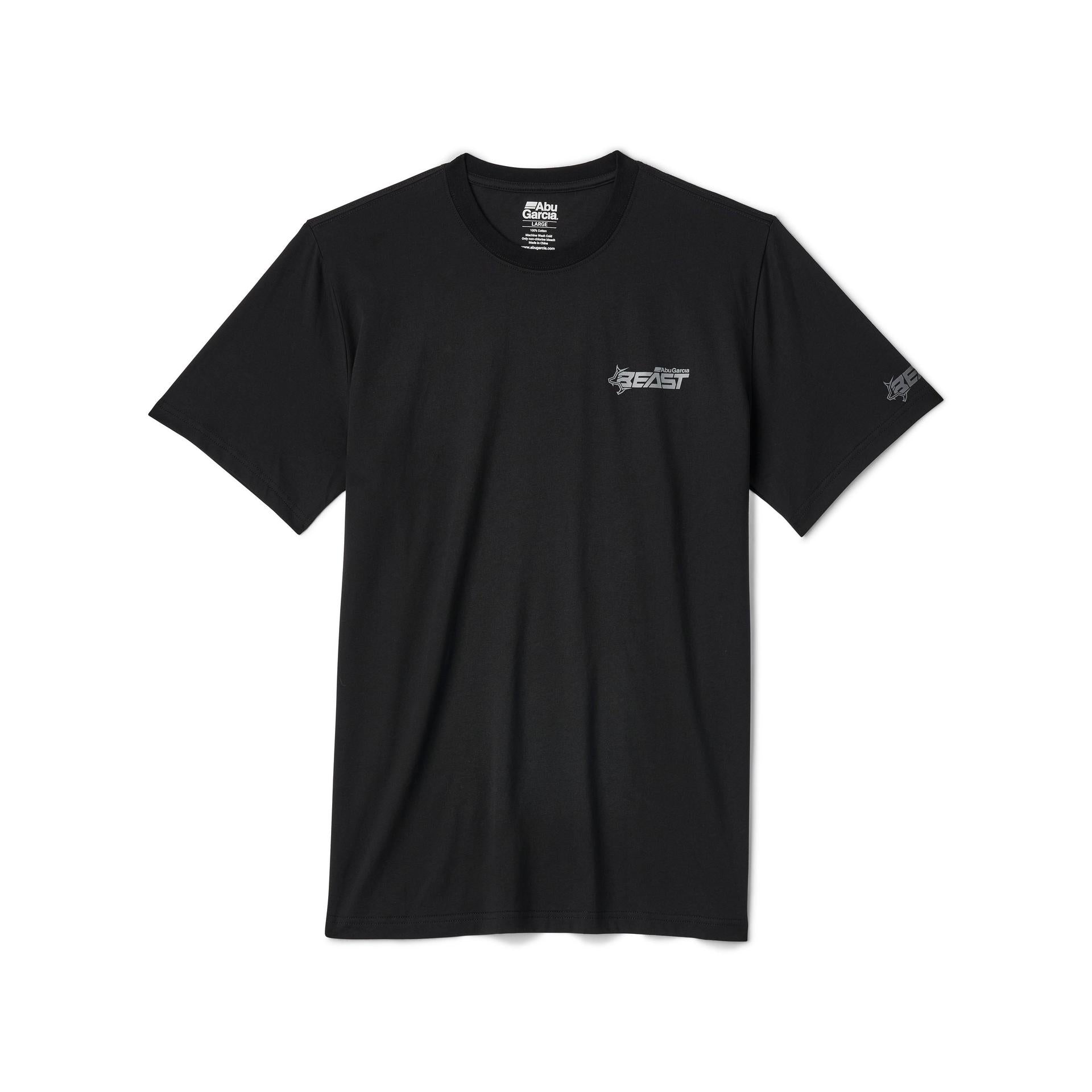 abu-garcia-beast-logo-tee-t-shirt-noir-taille-l-coton image 1