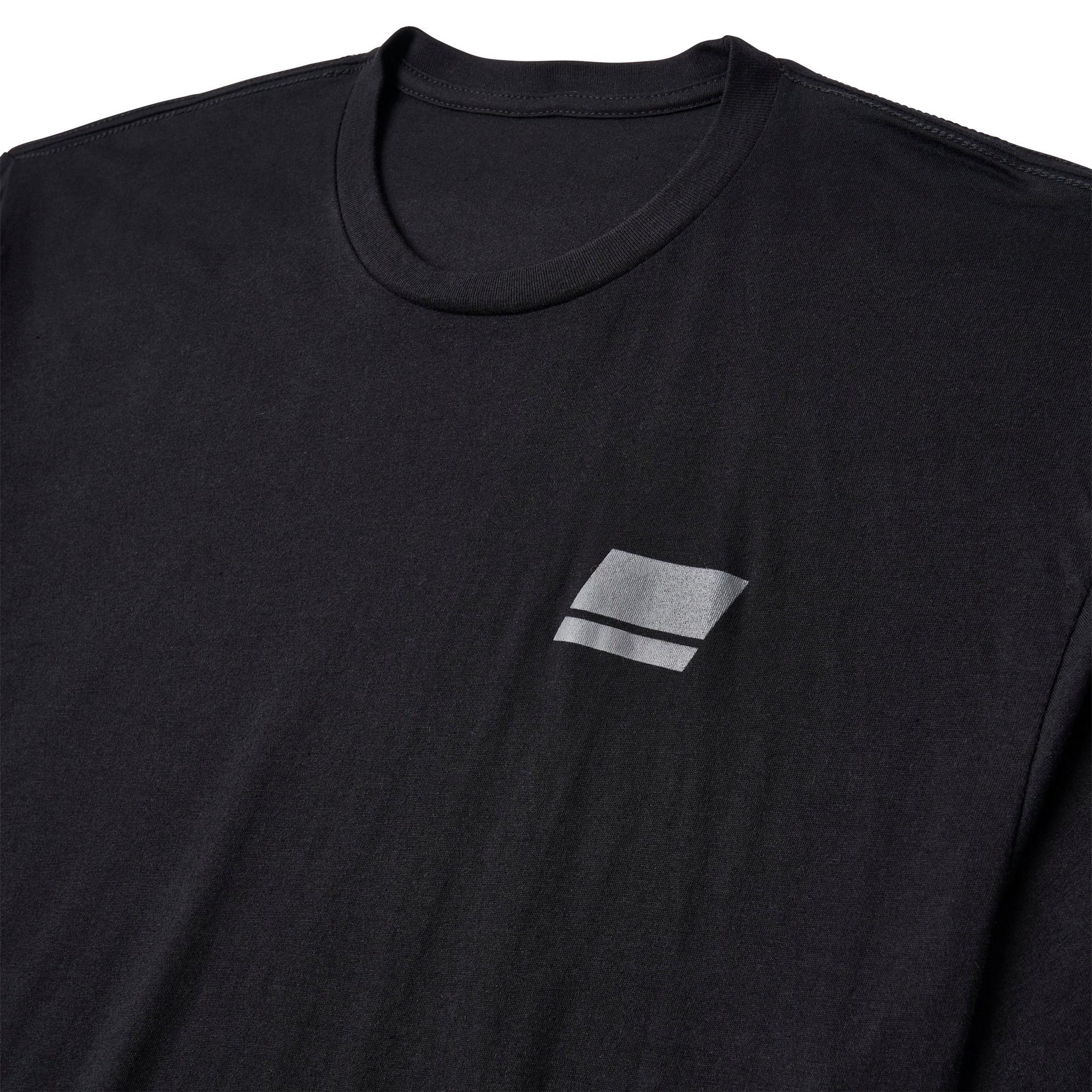 abu-garcia-stacked-t-shirt-logo-coton-noir-ou-gris image 5