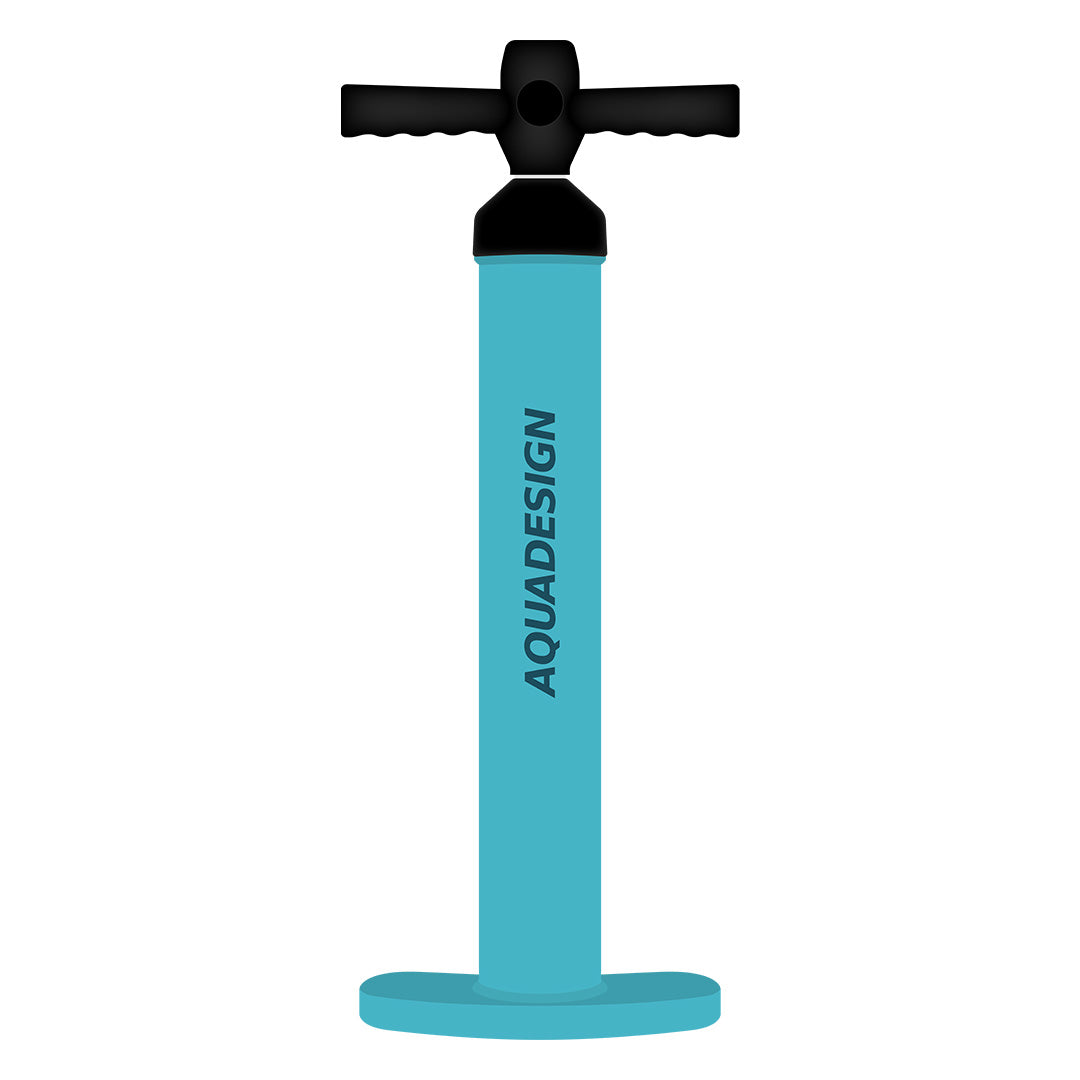 aqua-design-aqua-pump-pompe-sup-kayak-haute-pression-bleue image 1