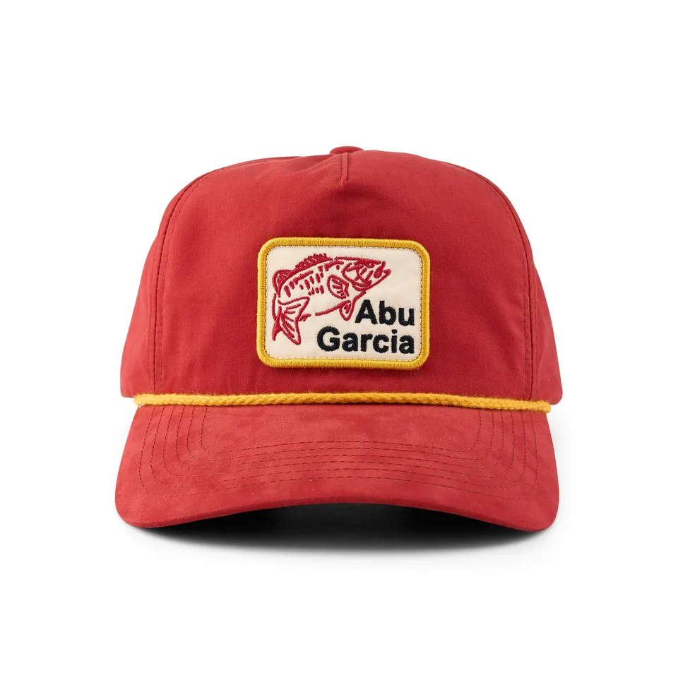 abu-garcia-bass-patch-casquette-flat-brim-peche image 1