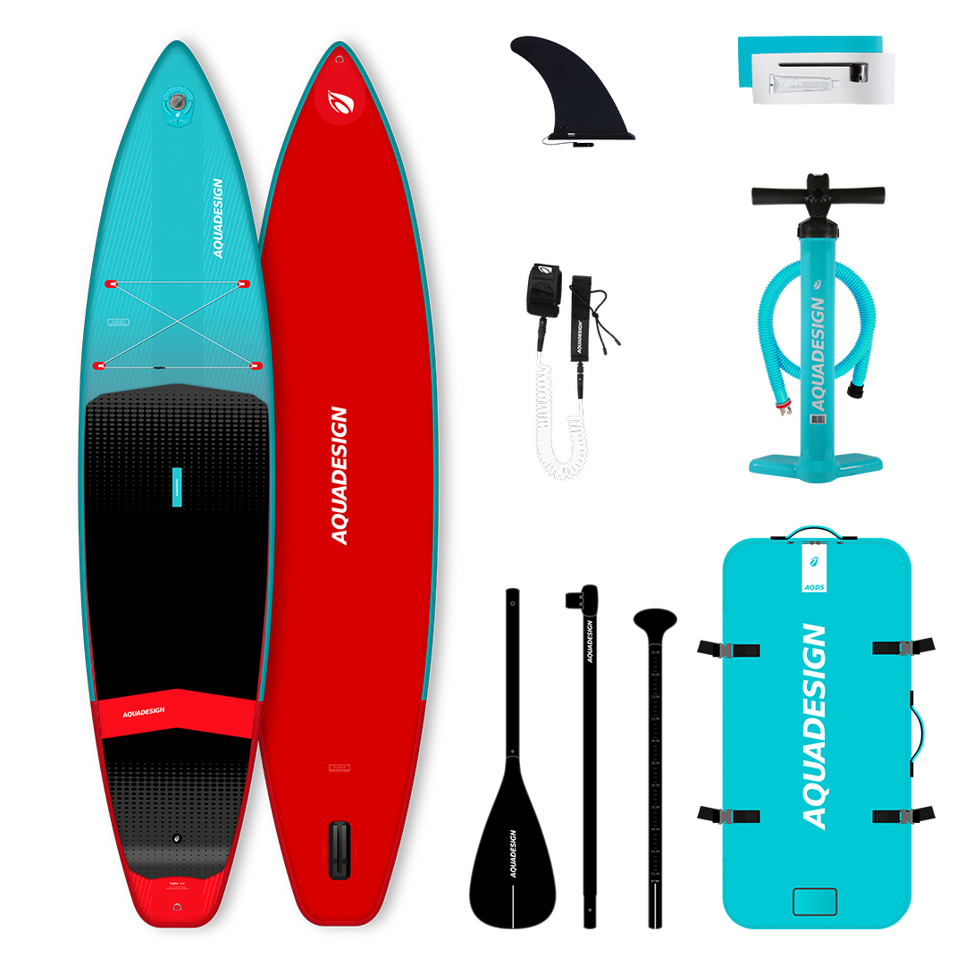aquadesign-tempo-11-6-paddle-gonflable-touring-pack image 1