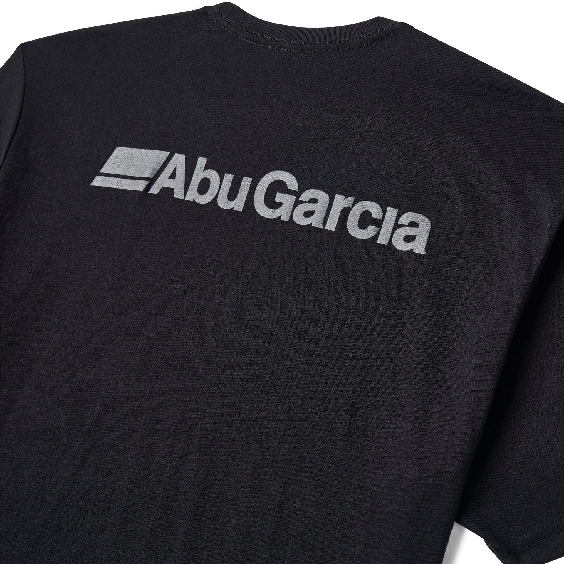 abu-garcia-stacked-t-shirt-logo-coton-noir-ou-gris image 7