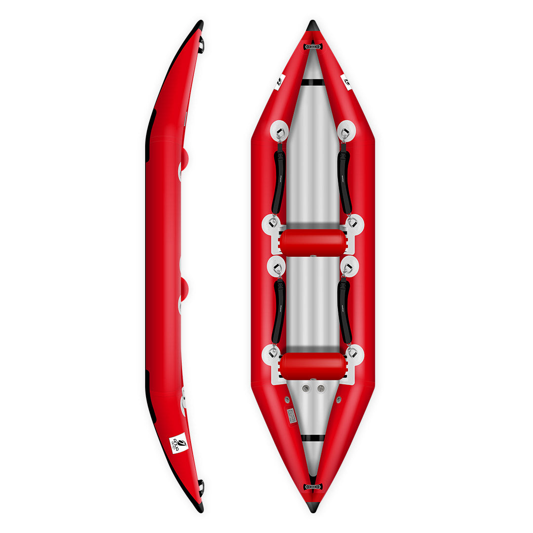 aqua-design-k-air-380-kayak-gonflable-2-places-bleu-hypalon image 2