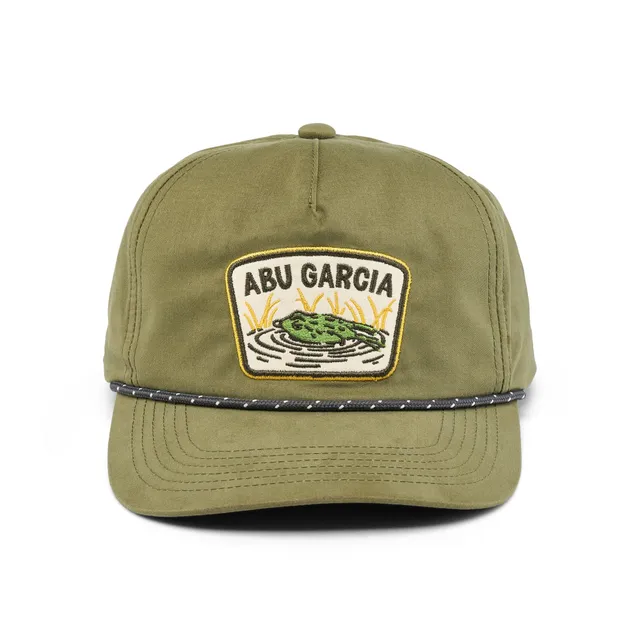 abu-garcia-frog-patch-casquette-visiere-plate-corde image 1