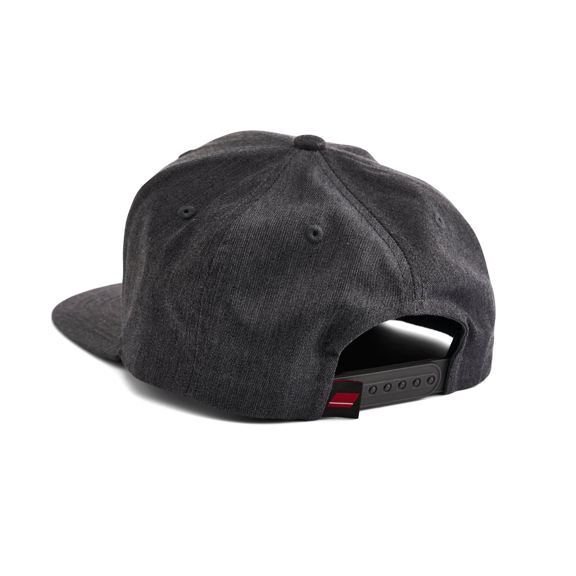 abu-garcia-casquette-plate-snapback-gris-chin image 4