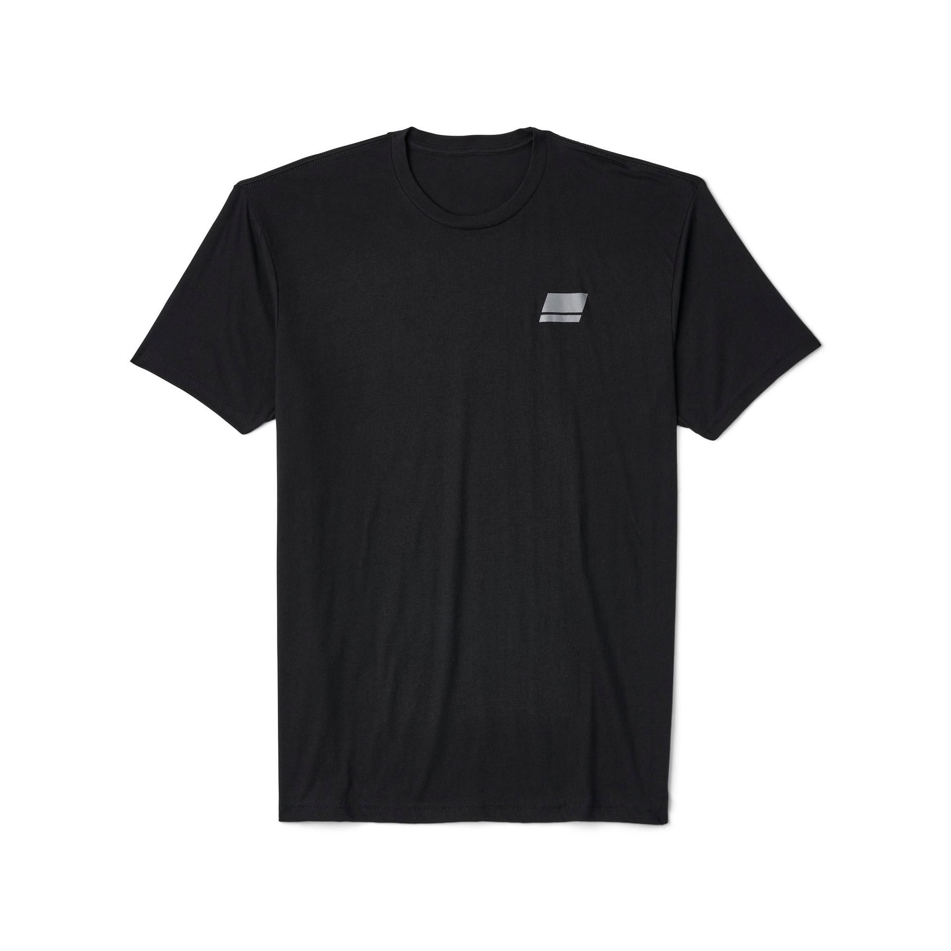 abu-garcia-stacked-t-shirt-logo-coton-noir-ou-gris image 1