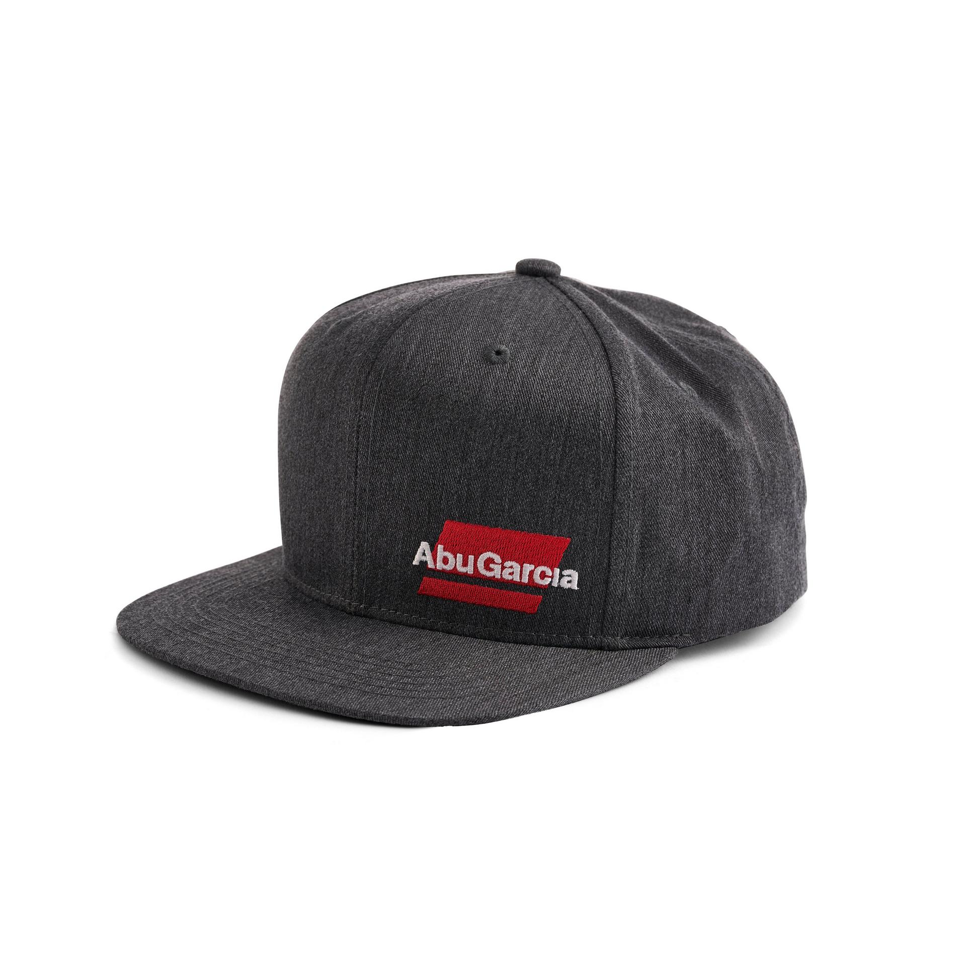 abu-garcia-casquette-plate-snapback-gris-chin image 2