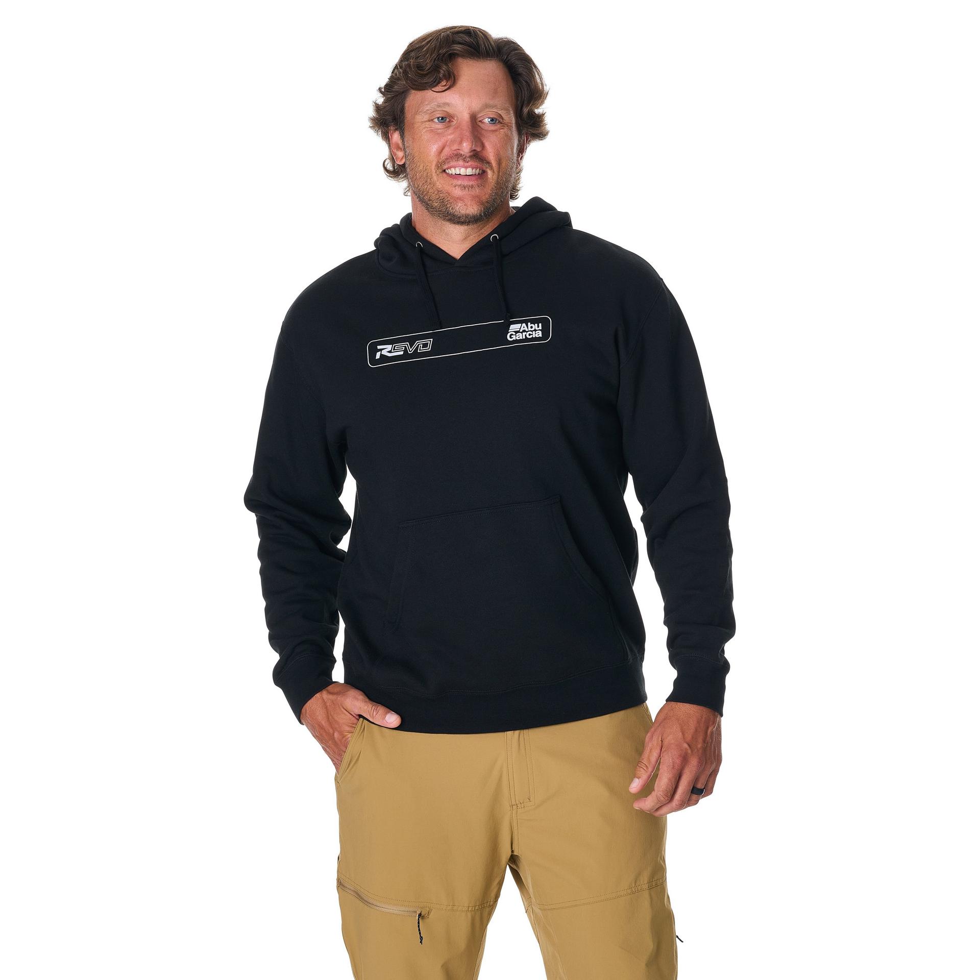 abu-garcia-revo-sweat-capuche-molleton-noir-taille-l image 4