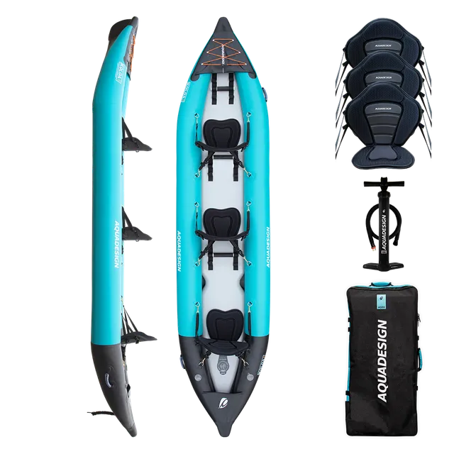 aquadesign-koloa-400-kayak-gonflable-3-places-pvc-dropstitch image 1