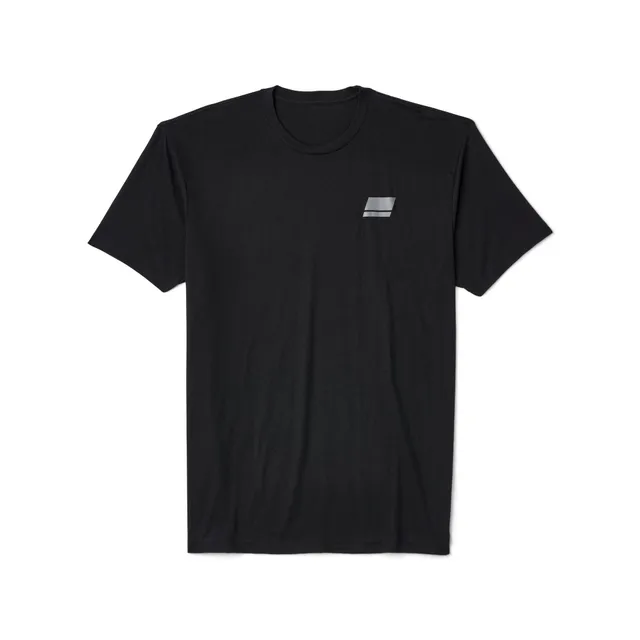 abu-garcia-stacked-t-shirt-logo-coton-noir-ou-gris image 1