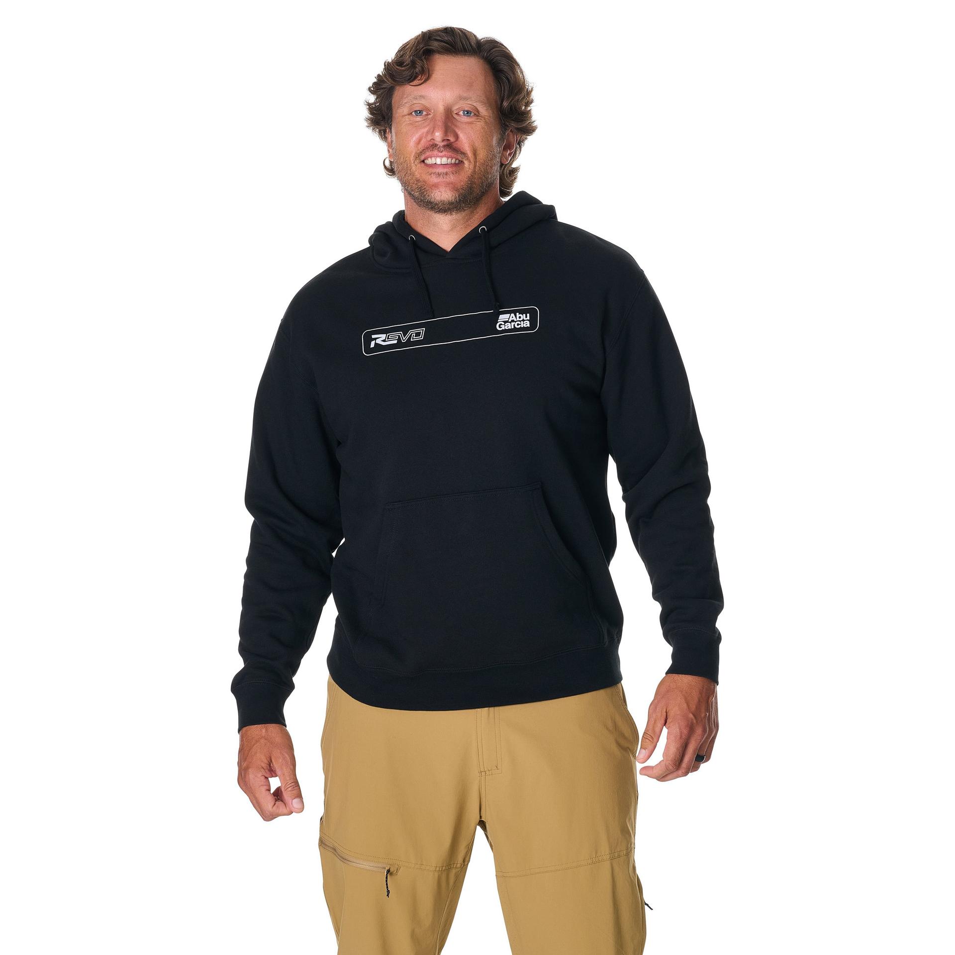 abu-garcia-revo-sweat-capuche-molleton-noir-taille-l image 2