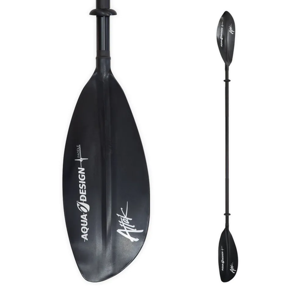 aquadesign-attak-1-pagaie-kayak-double-1-partie-alu-200-cm image 1